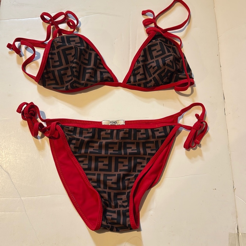 Fendi Bikini two Pieces Size M